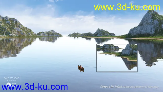 Mountain Lakes and Forests模型的图片13