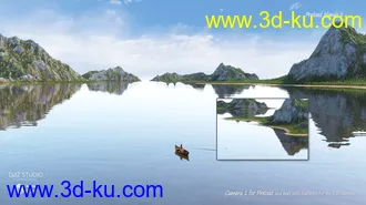 3D打印模型Mountain Lakes and Forests的图片