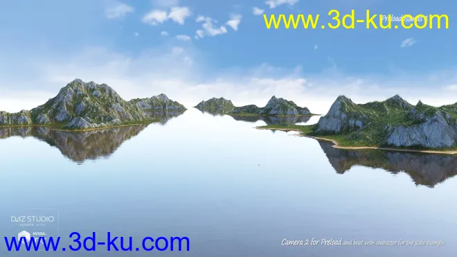 Mountain Lakes and Forests模型的图片14
