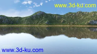 3D打印模型Mountain Lakes and Forests的图片