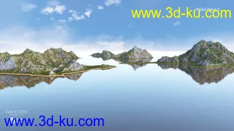 3D打印模型Mountain Lakes and Forests的图片