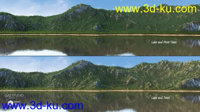 Mountain Lakes and Forests模型的图片17