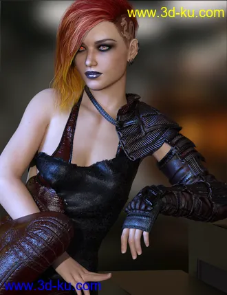 3D打印模型MRL Gem for Genesis 8 Female的图片