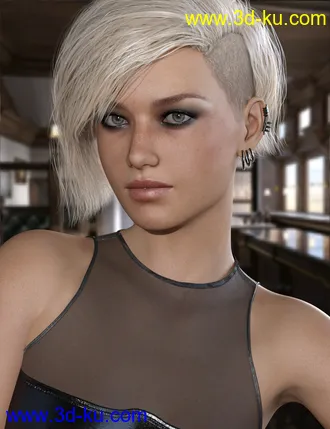 3D打印模型MRL Gem for Genesis 8 Female的图片