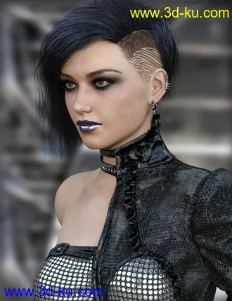 3D打印模型MRL Gem for Genesis 8 Female的图片