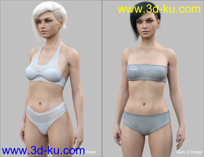 MRL Gem for Genesis 8 Female模型的图片8