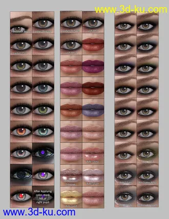 3D打印模型MRL Gem for Genesis 8 Female的图片