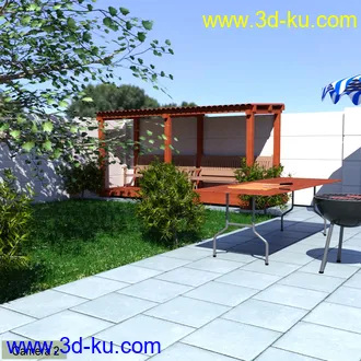 3D打印模型My Backyard的图片