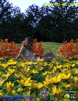 3D打印模型My Delicate Colorful Plants的图片