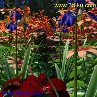3D打印模型My Delicate Colorful Plants的图片