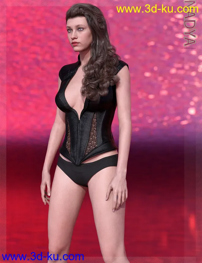 Nadya HD & Smile HD Expression for Genesis 8 Female模型的图片4