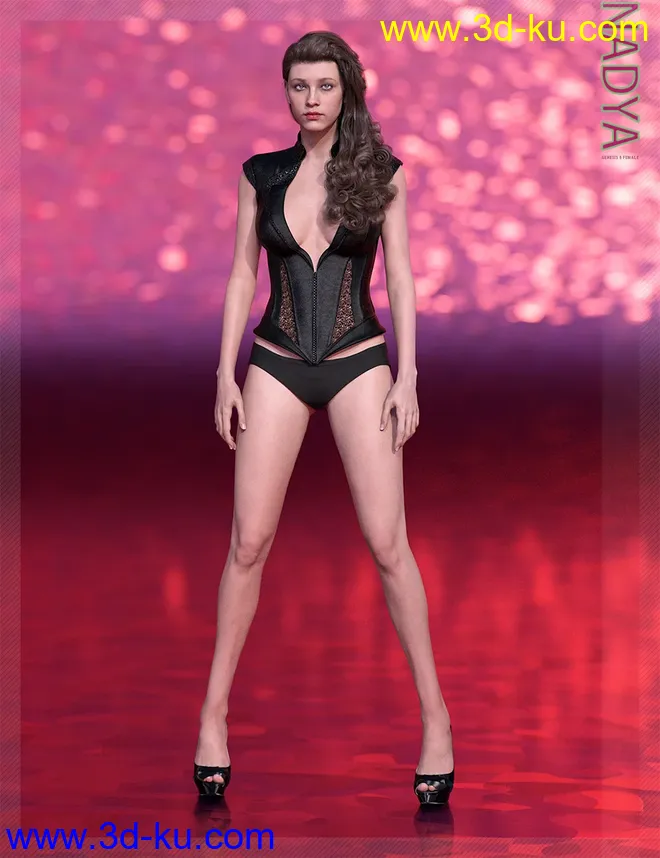 Nadya HD & Smile HD Expression for Genesis 8 Female模型的图片5