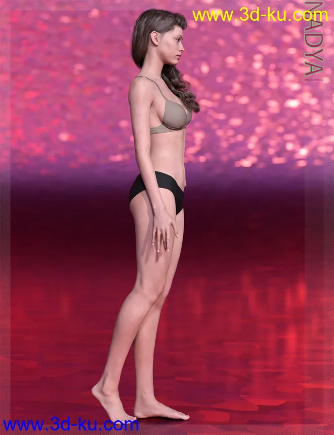 Nadya HD & Smile HD Expression for Genesis 8 Female模型的图片14