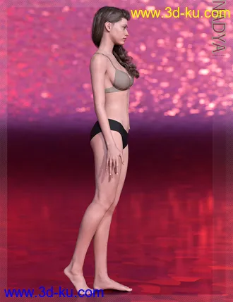 3D打印模型Nadya HD & Smile HD Expression for Genesis 8 Female的图片