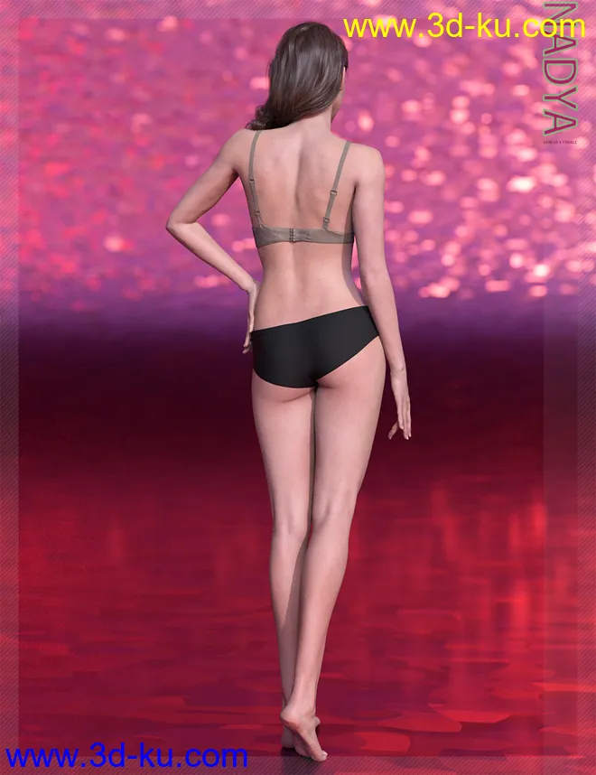 Nadya HD & Smile HD Expression for Genesis 8 Female模型的图片15