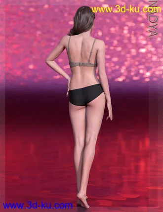 3D打印模型Nadya HD & Smile HD Expression for Genesis 8 Female的图片