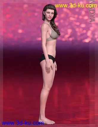 3D打印模型Nadya HD & Smile HD Expression for Genesis 8 Female的图片