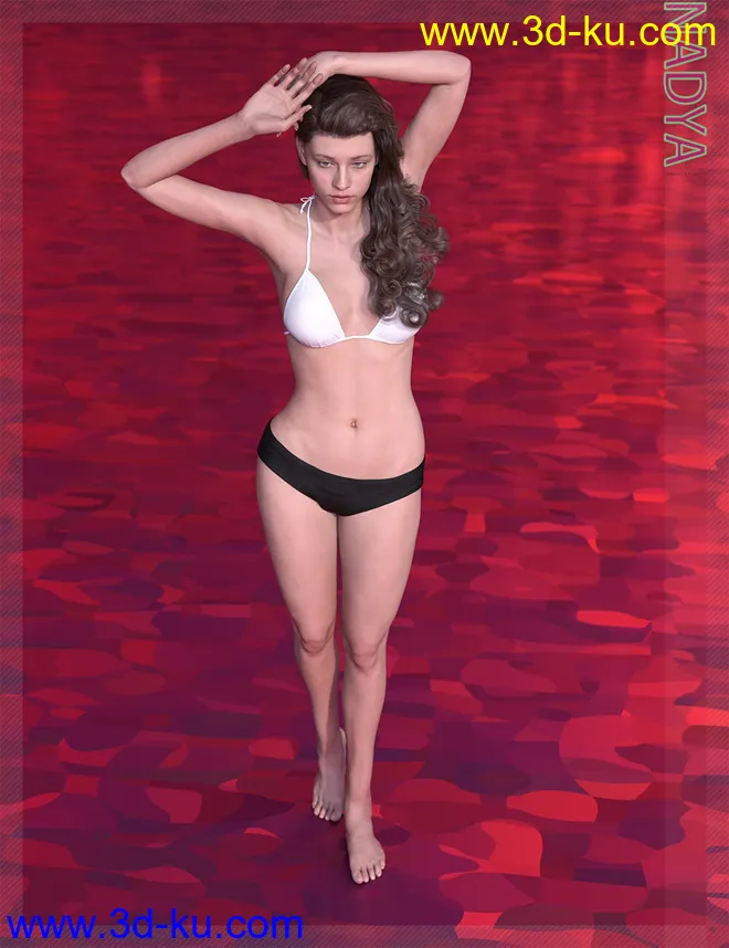Nadya HD & Smile HD Expression for Genesis 8 Female模型的图片17