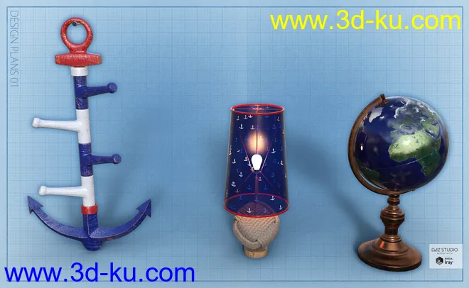 Nautical Whimsey Vol 1模型的图片7