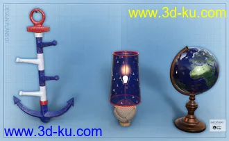 3D打印模型Nautical Whimsey Vol 1的图片