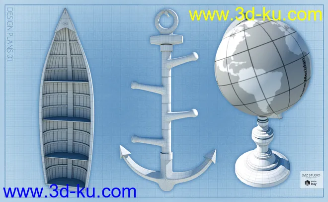 Nautical Whimsey Vol 1模型的图片13