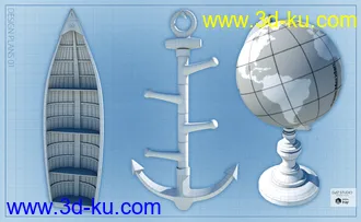 3D打印模型Nautical Whimsey Vol 1的图片