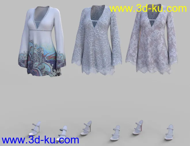 New Age Shift Dress模型的图片10