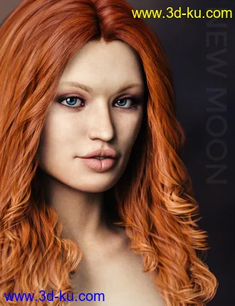 3D打印模型New Moon HD For Genesis 8 Female的图片