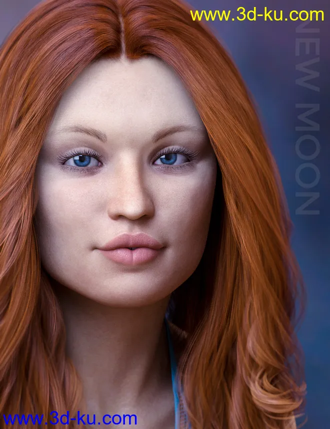 New Moon HD For Genesis 8 Female模型的图片4