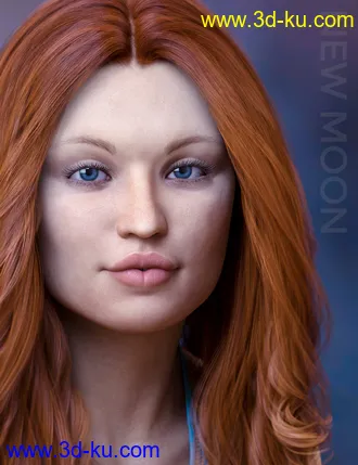 3D打印模型New Moon HD For Genesis 8 Female的图片