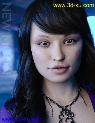 3D打印模型New Moon HD For Genesis 8 Female的图片