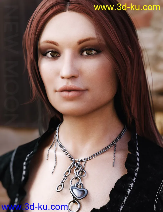 New Moon HD For Genesis 8 Female模型的图片7