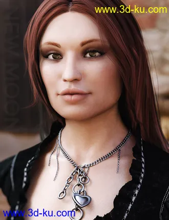 3D打印模型New Moon HD For Genesis 8 Female的图片