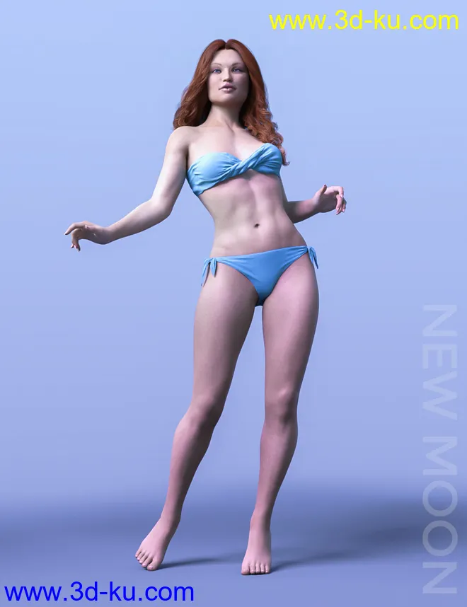New Moon HD For Genesis 8 Female模型的图片8
