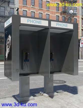 3D打印模型New York Street Props的图片