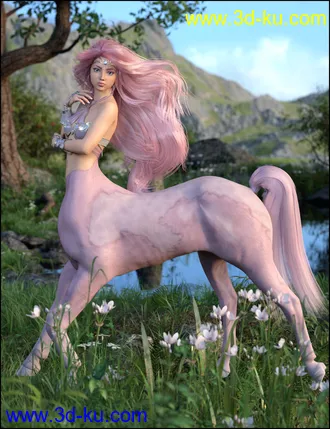 3D打印模型Niji for Genesis 8 Female Centaur的图片