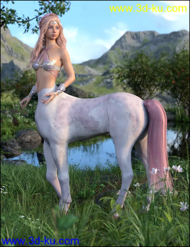 Niji for Genesis 8 Female Centaur模型的图片8