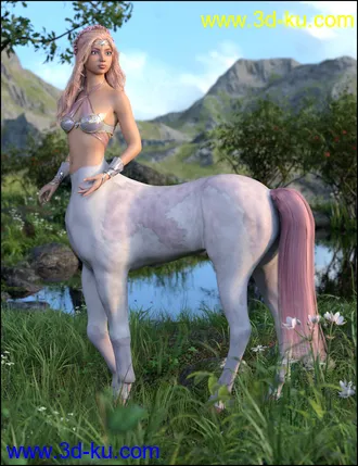 3D打印模型Niji for Genesis 8 Female Centaur的图片
