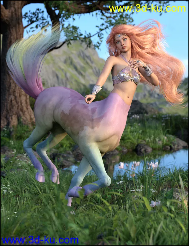 Niji for Genesis 8 Female Centaur模型的图片10