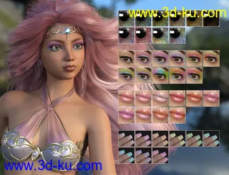 3D打印模型Niji for Genesis 8 Female Centaur的图片