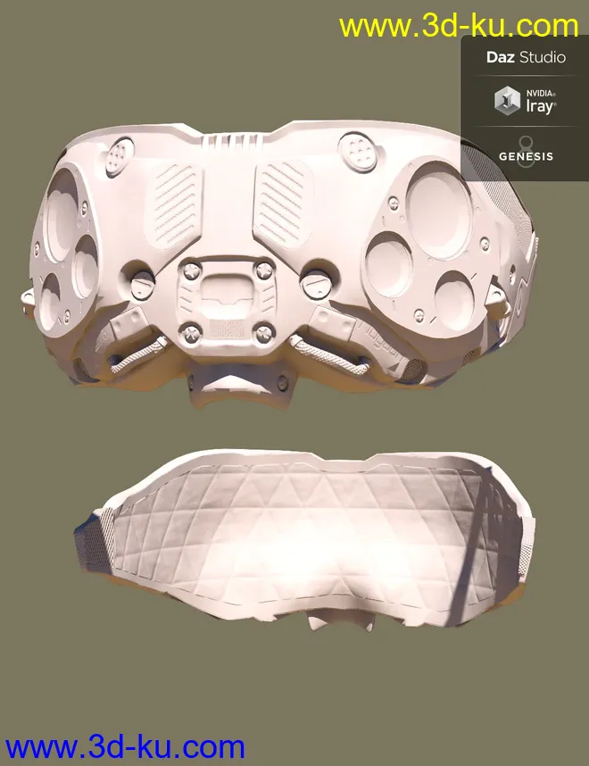 Nugoori Goggles for Genesis 8模型的图片9