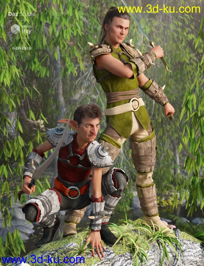 Oak Defender Outfit Textures模型的图片1