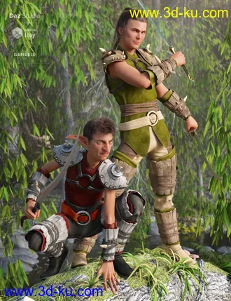 3D打印模型Oak Defender Outfit Textures的图片