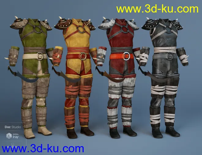 Oak Defender Outfit Textures模型的图片2