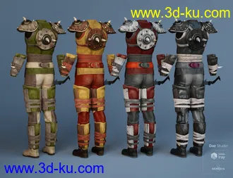 3D打印模型Oak Defender Outfit Textures的图片