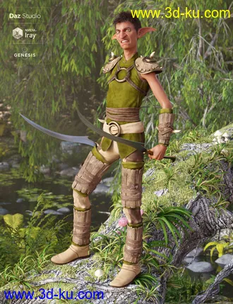 3D打印模型Oak Defender Outfit Textures的图片