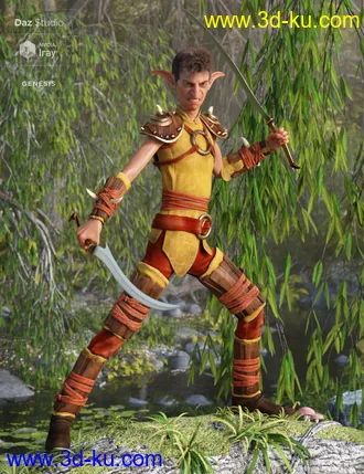 3D打印模型Oak Defender Outfit Textures的图片