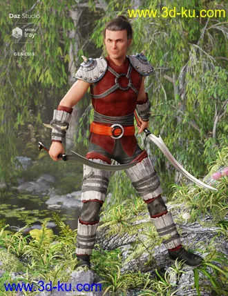 3D打印模型Oak Defender Outfit Textures的图片
