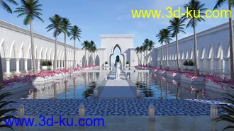 3D打印模型Oasis Temple的图片
