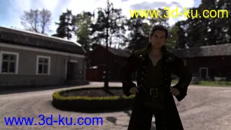 3D打印模型Old Swedish Town - DAZ Studio Iray HDRI Pack的图片